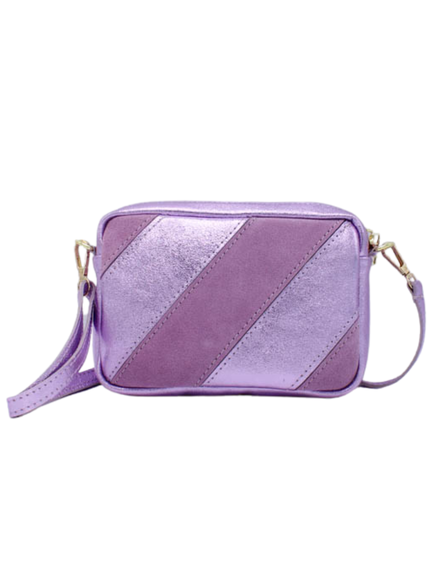 Tas Resi - Lila (echt leer)