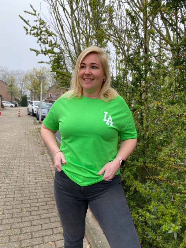 Shirt LA - Groen