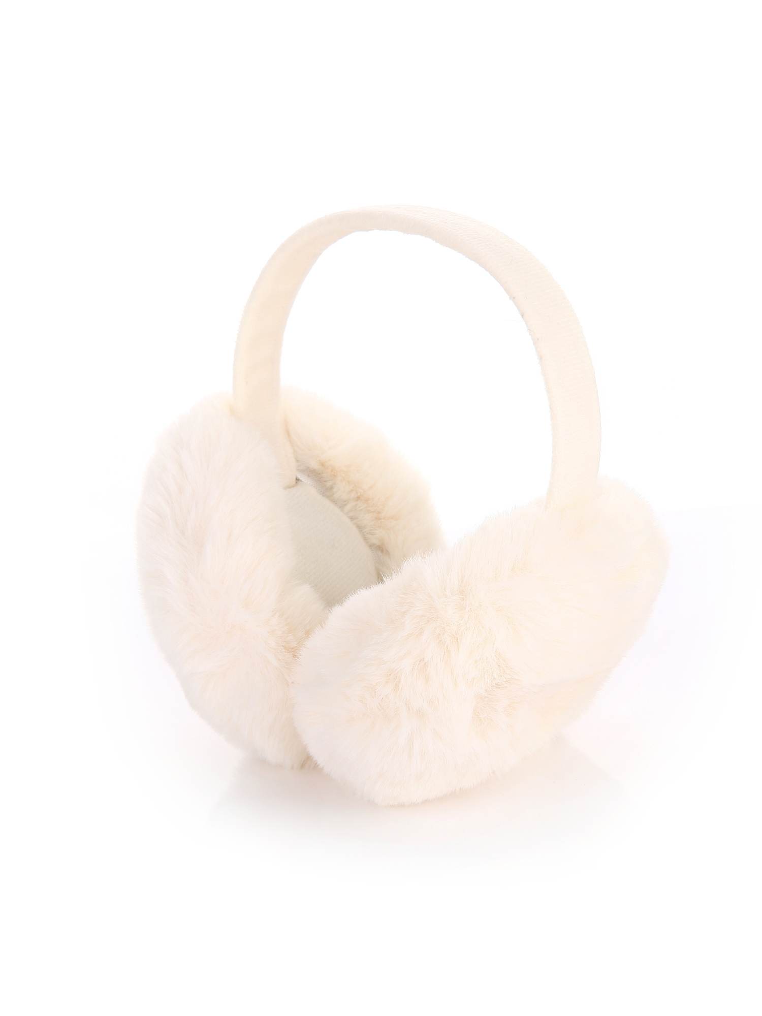 Oorwarmers faux fur - Off white