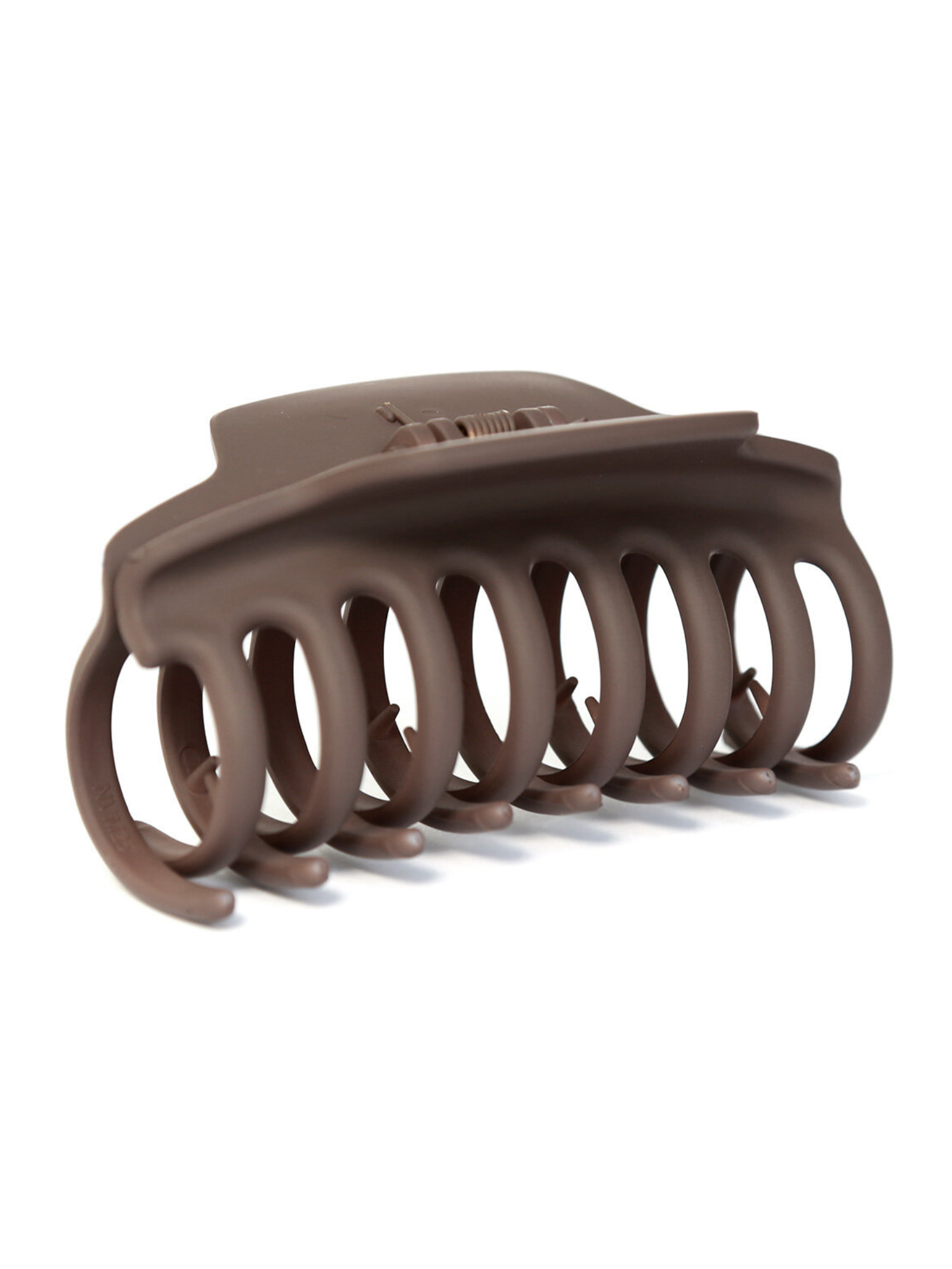 Haarklem large Love Ibiza - Matte taupe