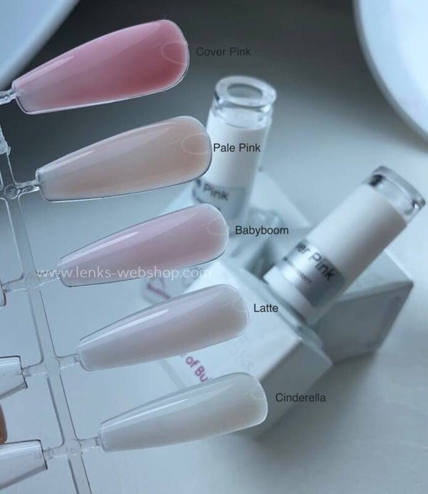 Bottle of Builder Pale Pink TPO HEMA FREE