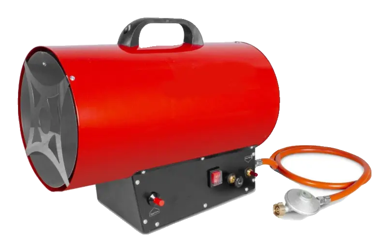 Canon à air chaud au gaz à louer en Sarthe