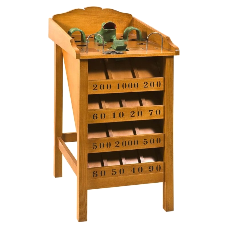 Location grenouille enfant, jeu en bois, en Sarthe