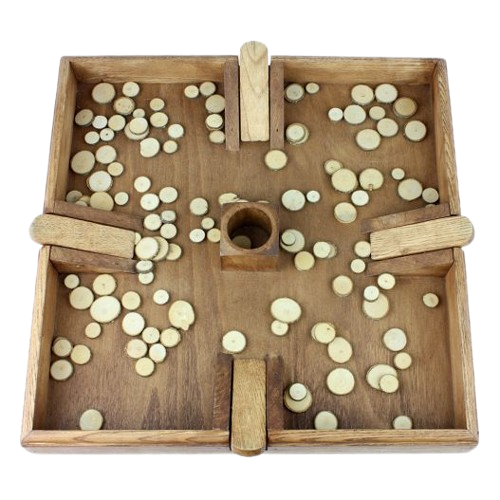 Location jeu de puces, jeu en bois, en Sarthe