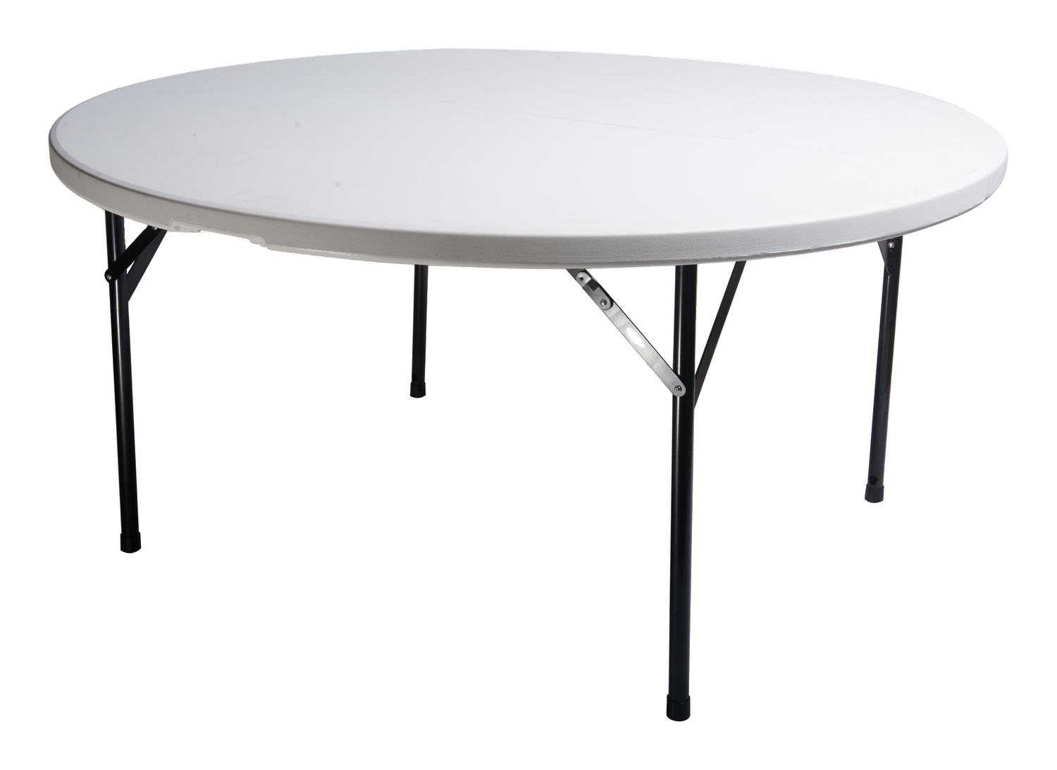 Table ronde pliante de 180 cm à louer en Sarthe