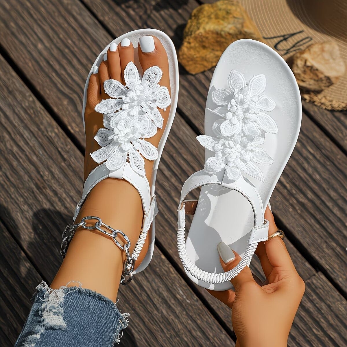 Blumensandalen