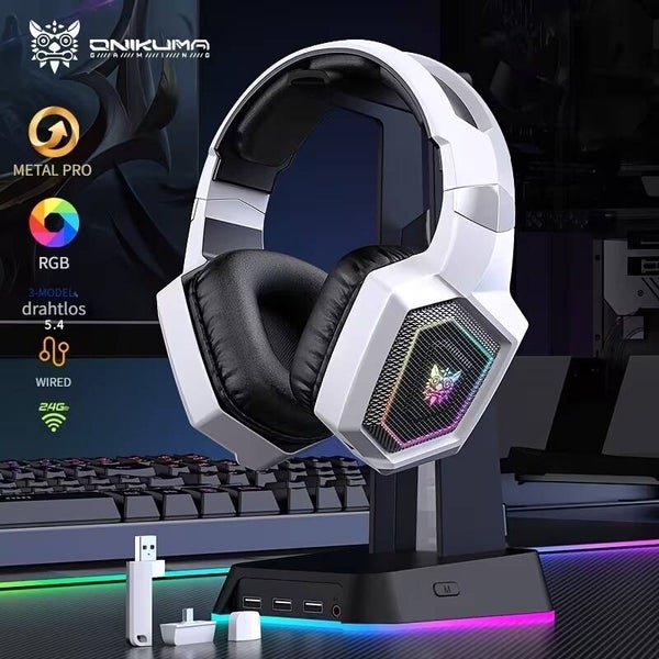 Kabellose Gaming-Kopfhörer