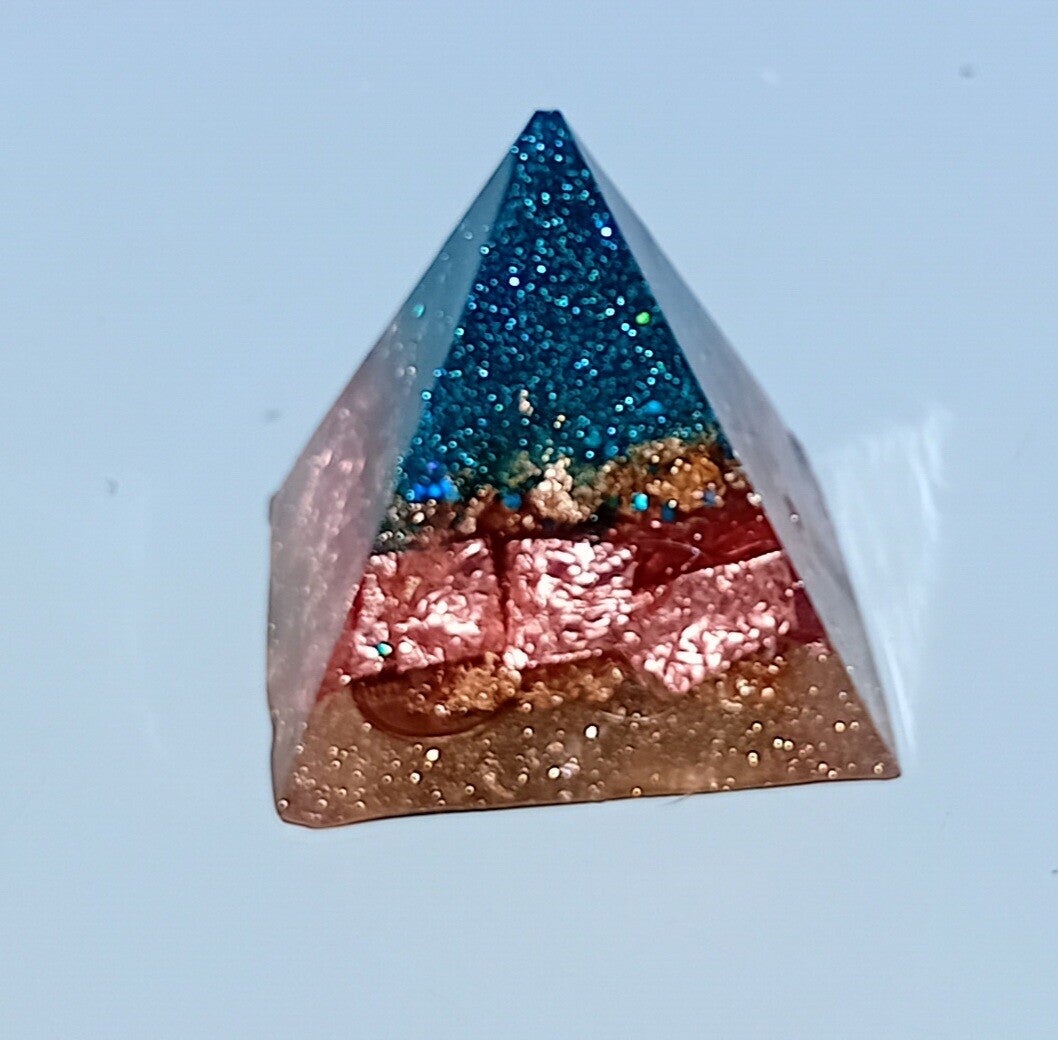 Prosperity Pyramid Orgonite