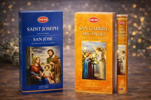 Religious incense sticks collection at Harmony des Sens