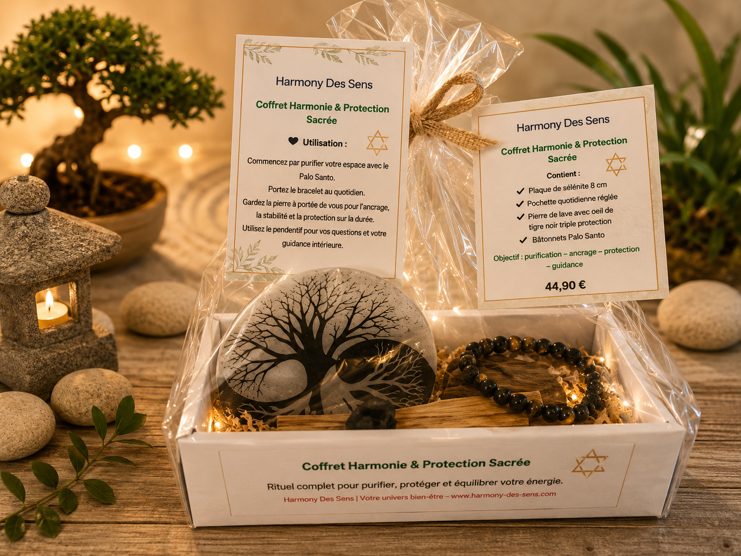 Coffret Harmonie et Protection Sacrée Harmony des Sens