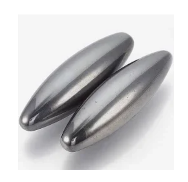 Paire d’aimants Hématite polie – Ancrage & Focus