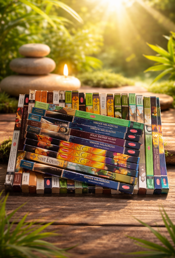 🌿 Lot Encens Spirituels Protection & Prières