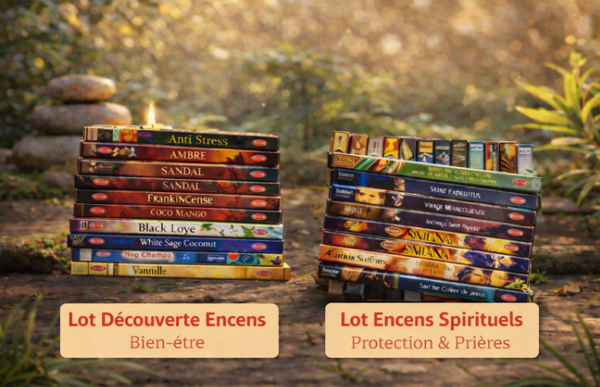 🌿 Duo Encens Bien-être & Spirituel