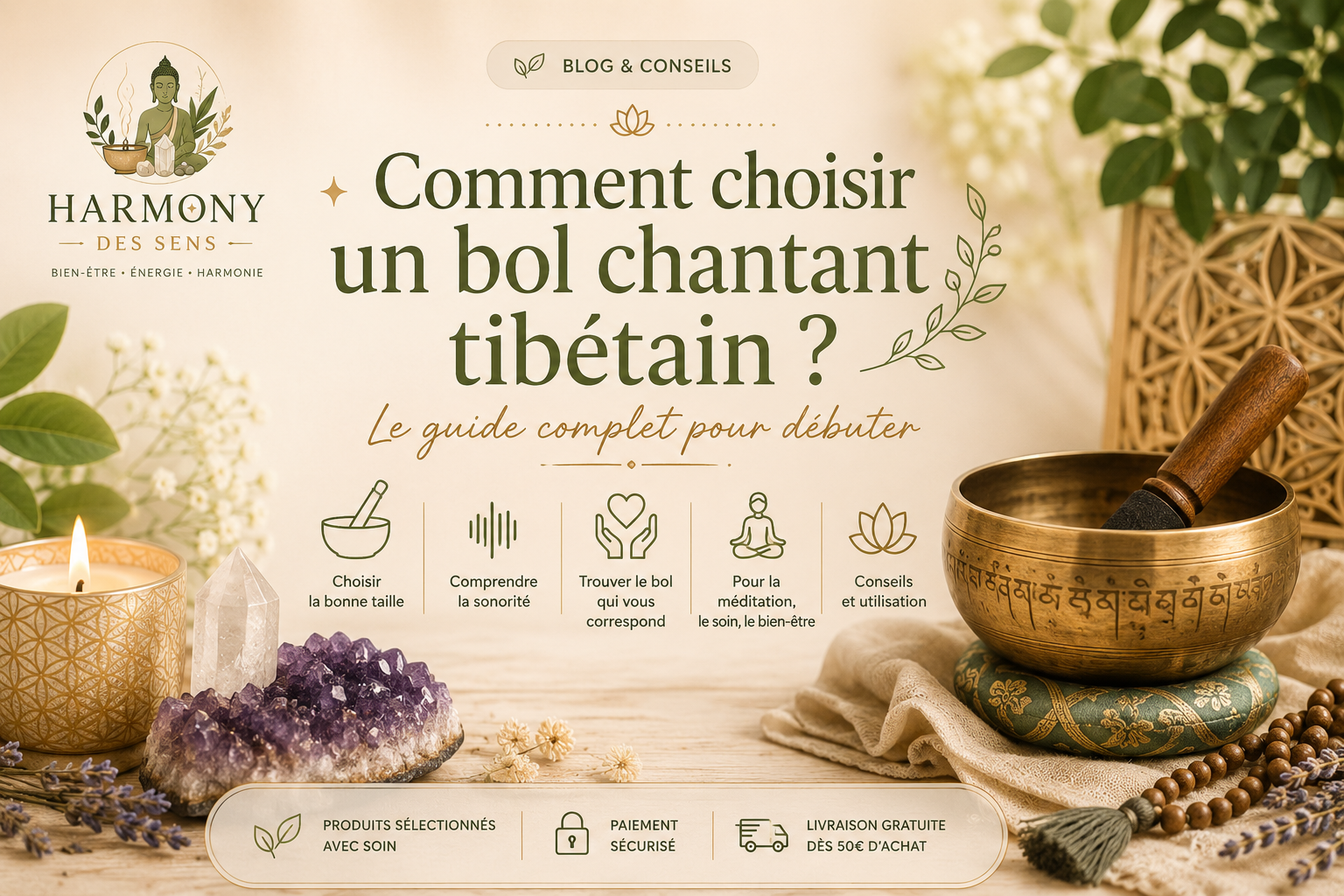 Comment choisir un bol chantant tibétain