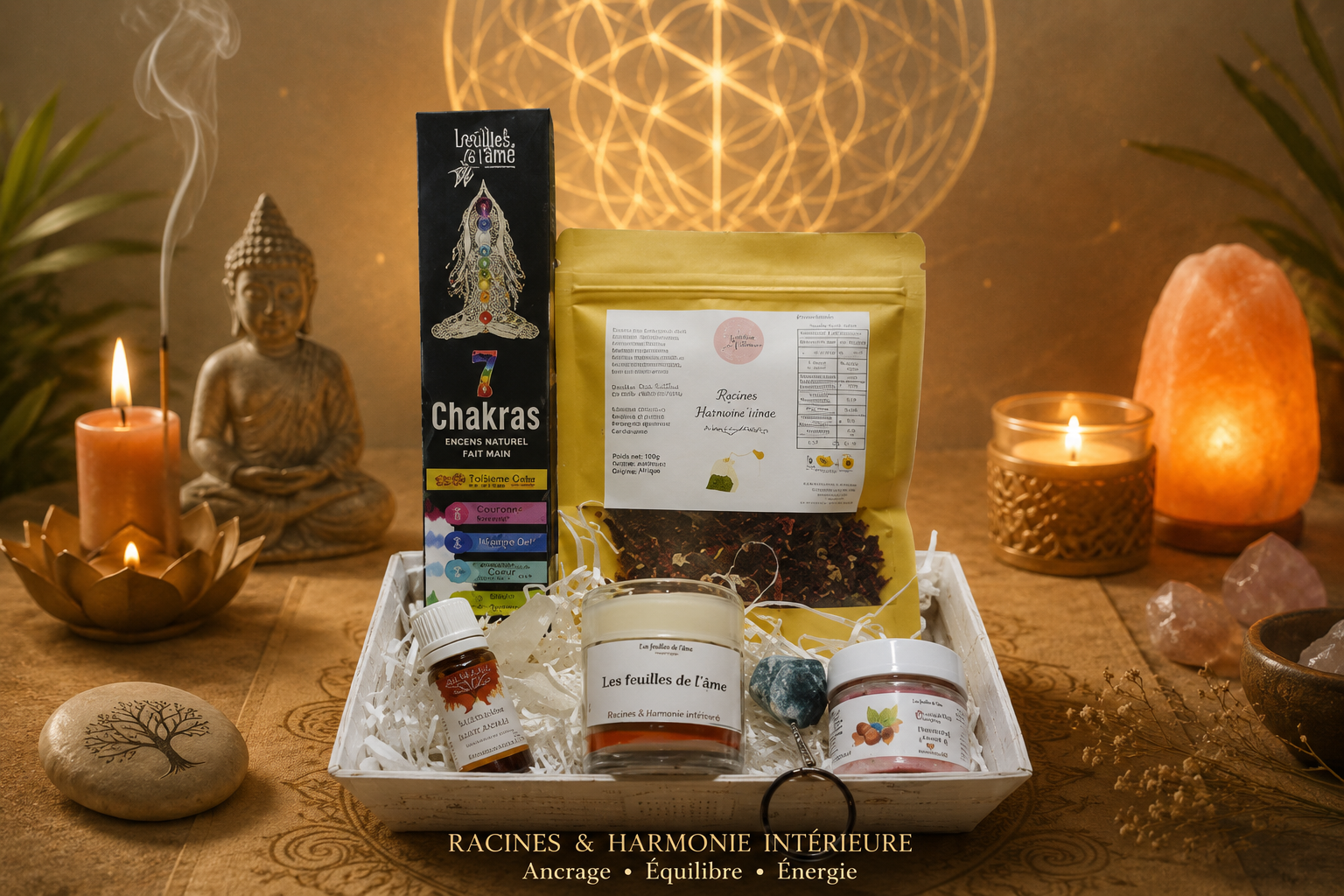 🌿 Coffret “Racines & Harmonie intérieure”