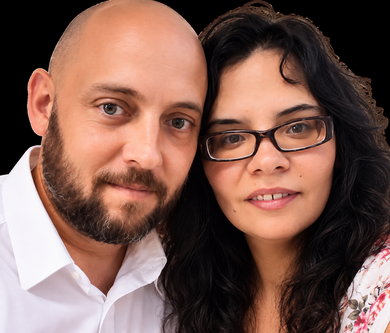 Johnny et Marie, derrière Harmony des Sens et Es’Kapade