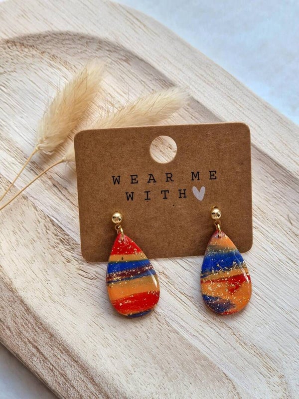 Loua Rood Blauw Oranje