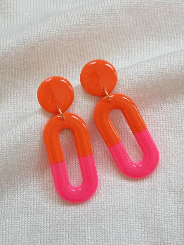 June Manderin & Neon Pink