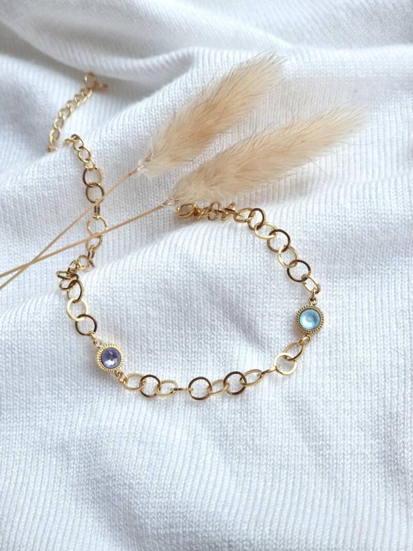 Geboortesteen Armband