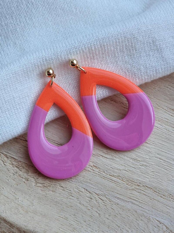 Amber Purple & Orange