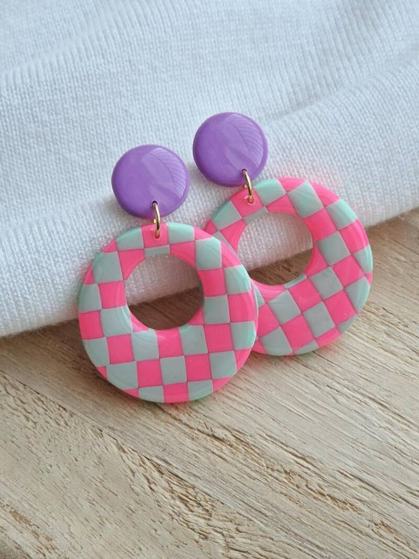 Jo Neon Pink & Mint Green