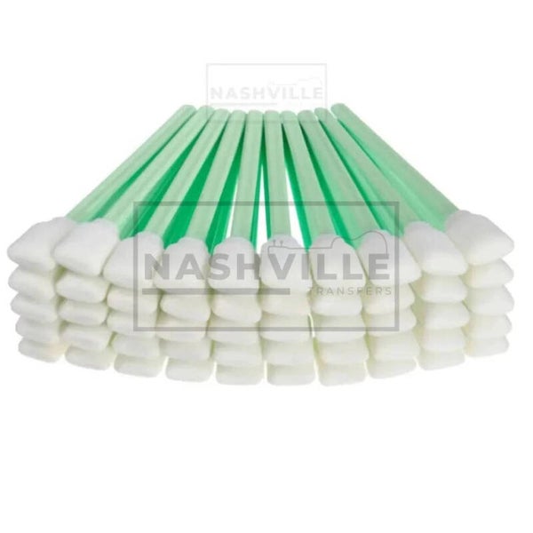 Professional Foam Swabs - Pack of 50 for DTF Printer Cleaning