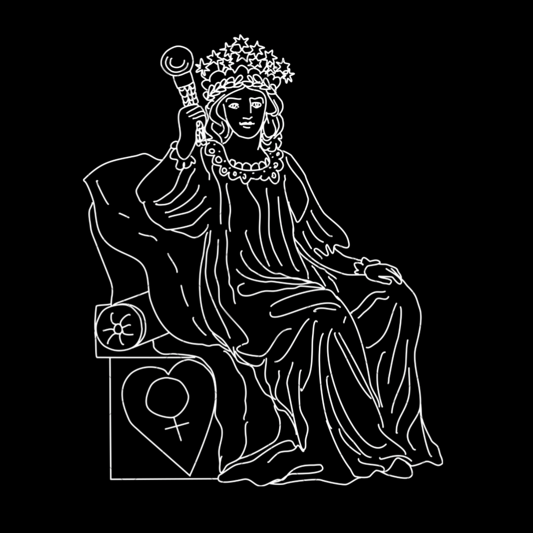 the Empress tarot card, nurturing and boundaries in spiritual work