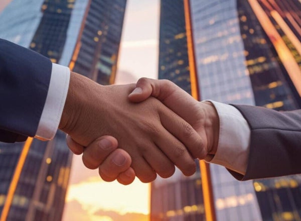Business Handshake Poster