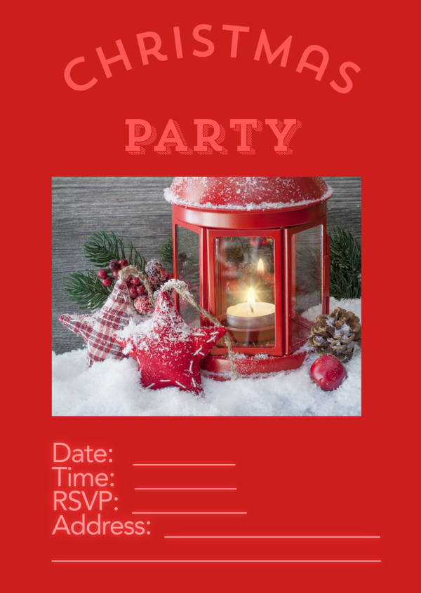 Christmas Party Invite- E card