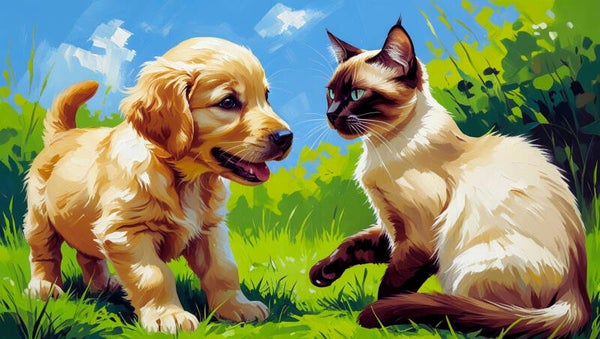 Sweet Puppy and Kitten Posters