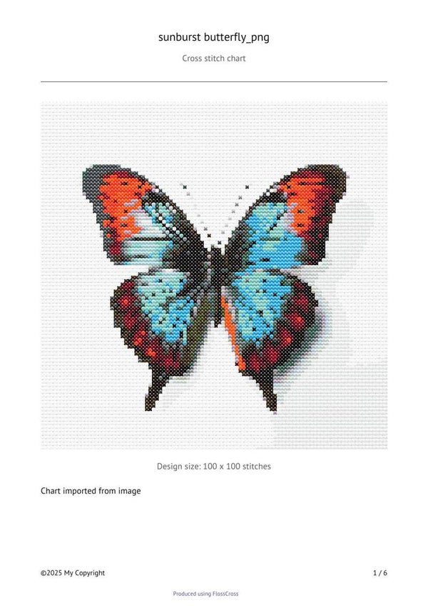Butterfly Cross Stitch