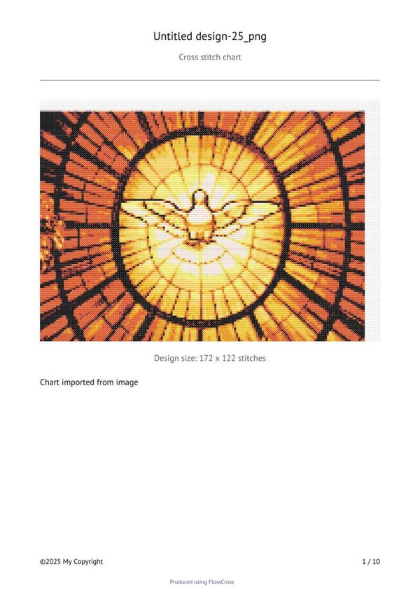 Tree Ring Angel Cross Stitch