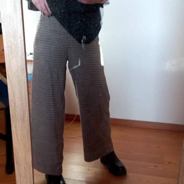Pantalon à carreaux