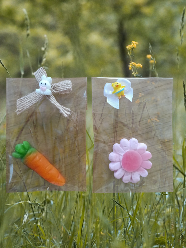 Sachets et bonbons x4 thème Pâques