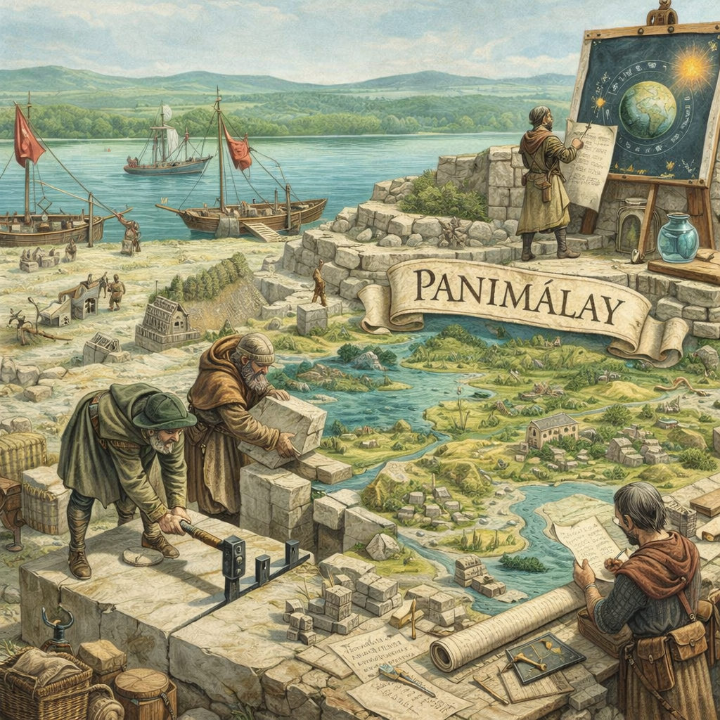 Edrassian Village Scene