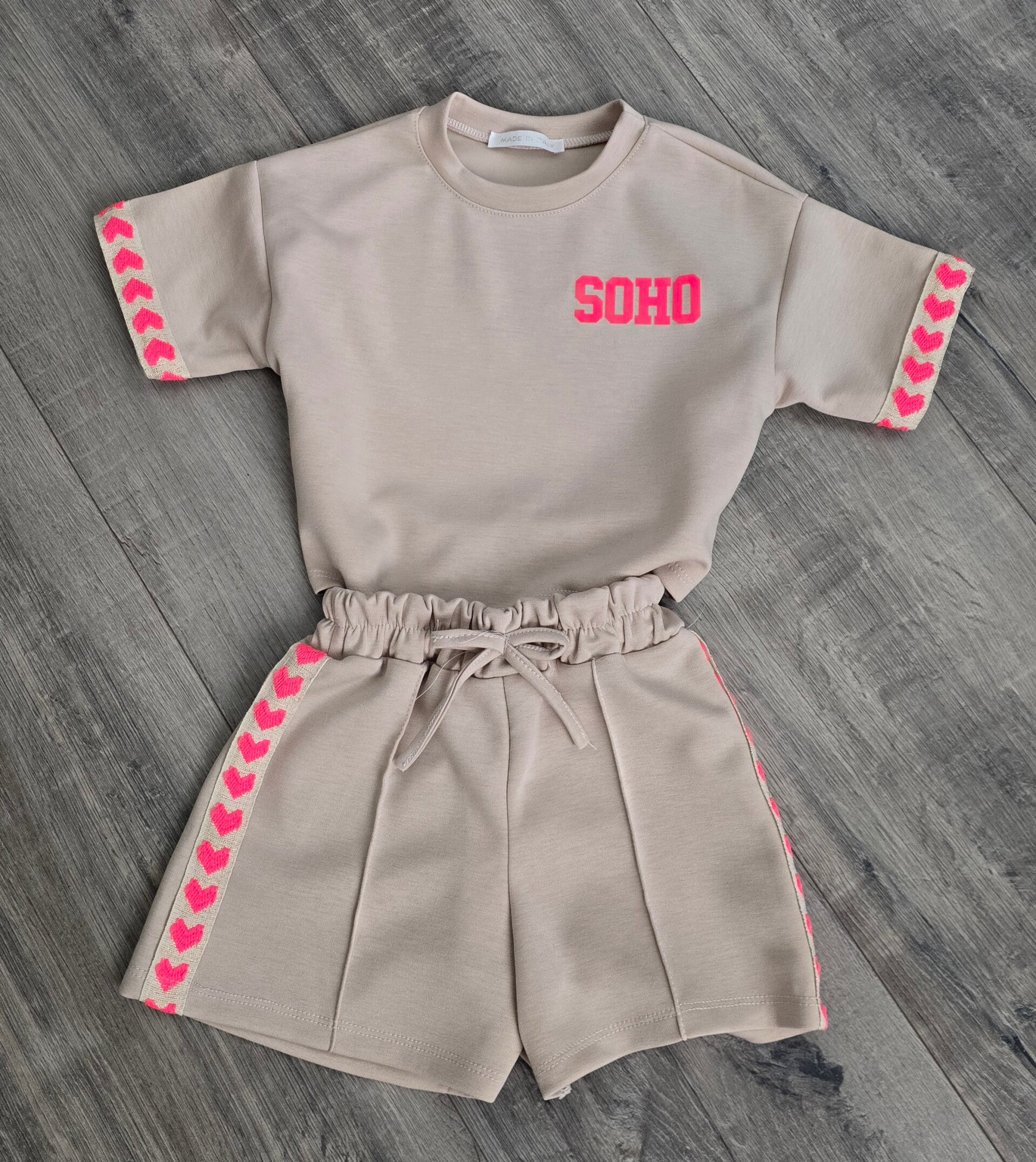 Comfy set 'Noor' - Zandkleur