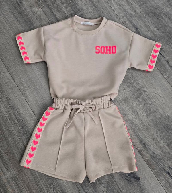 Comfy set 'Noor' - Zandkleur