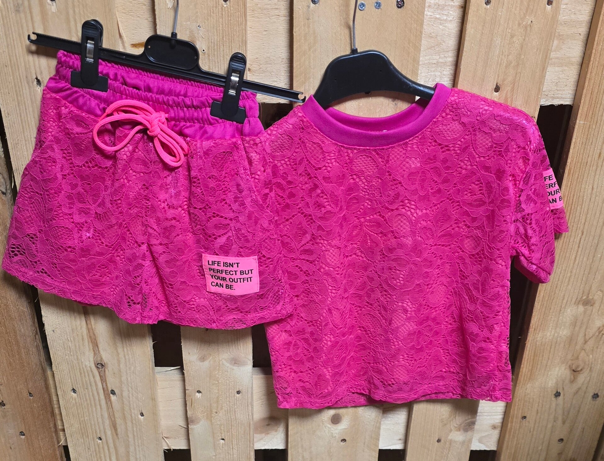 Comfy set Evy ^ roze