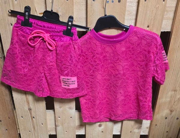 Comfy set Evy ^ roze