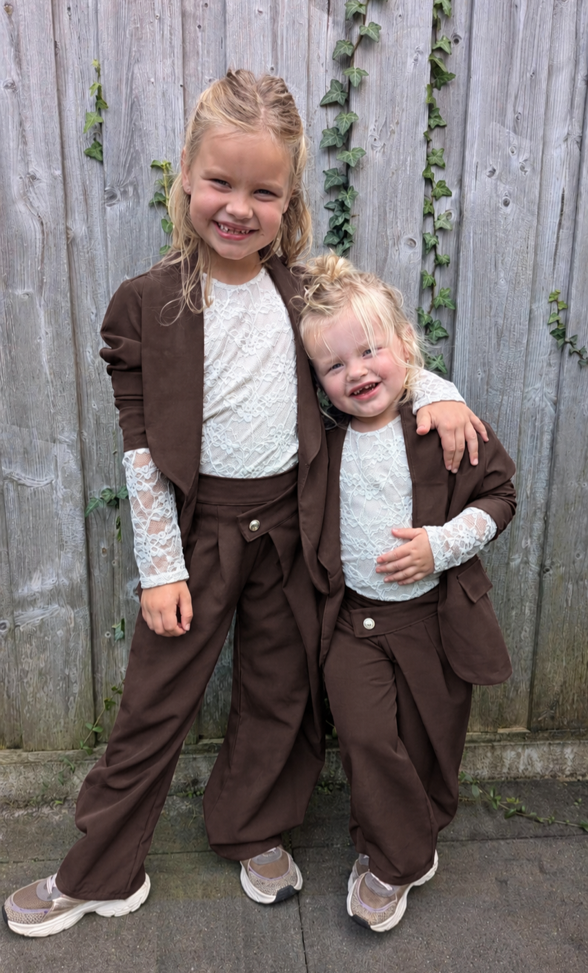 Broek 'Nina' bruin