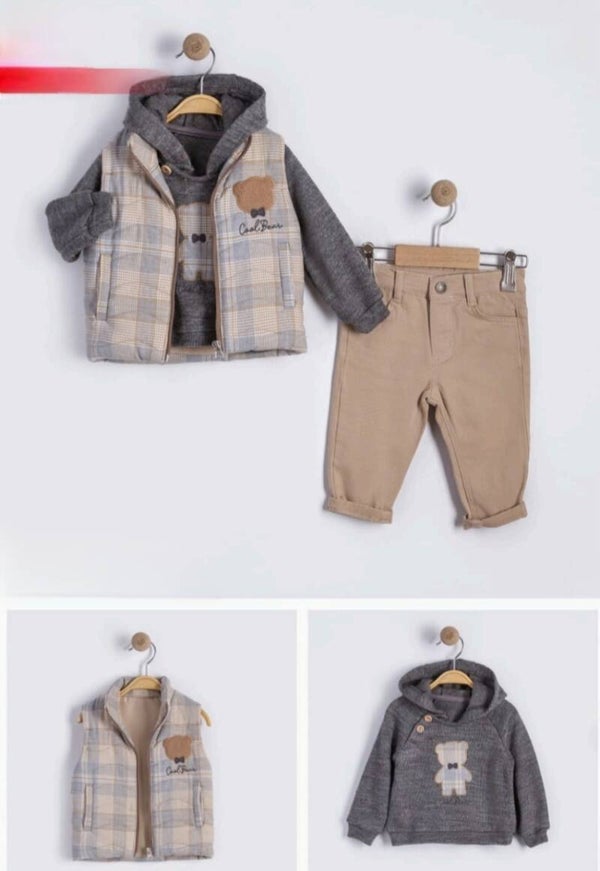 Jongenssweater met bodywarmer