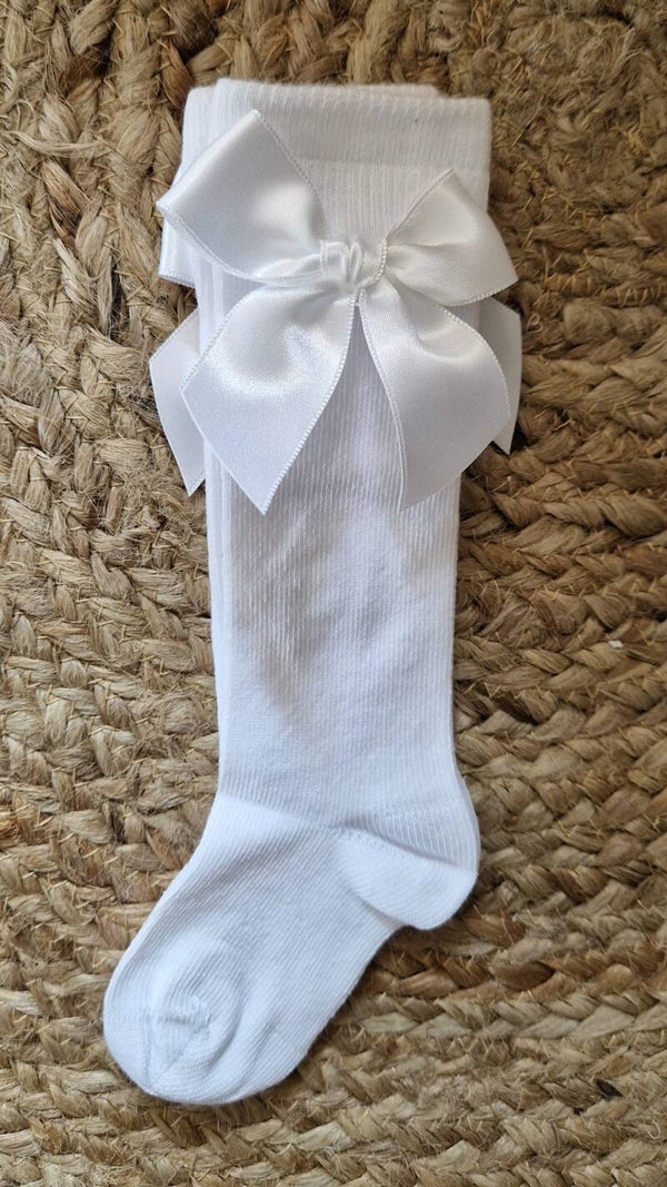 Kniekousen met strik