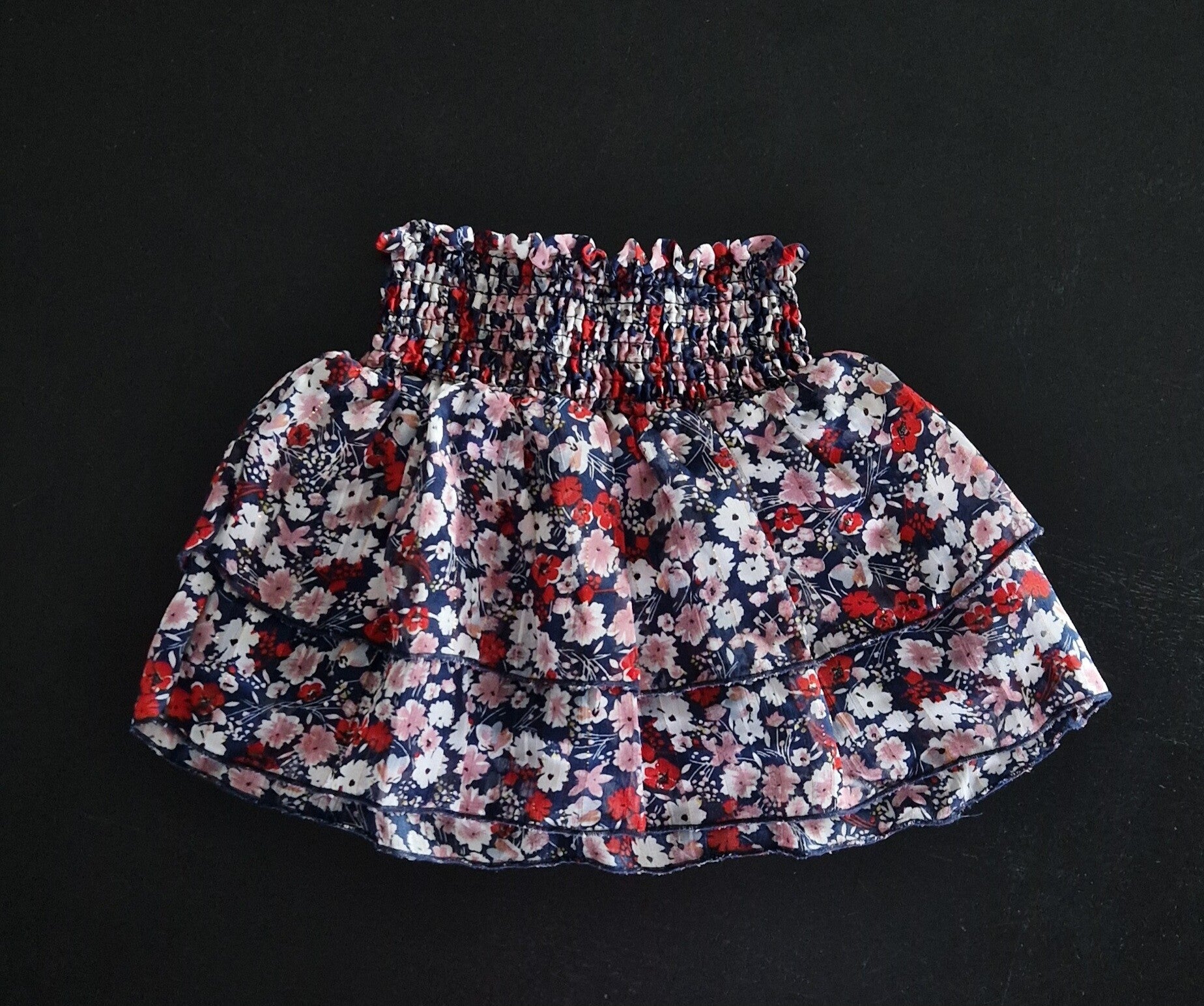 Rok met bloemetjespatroon