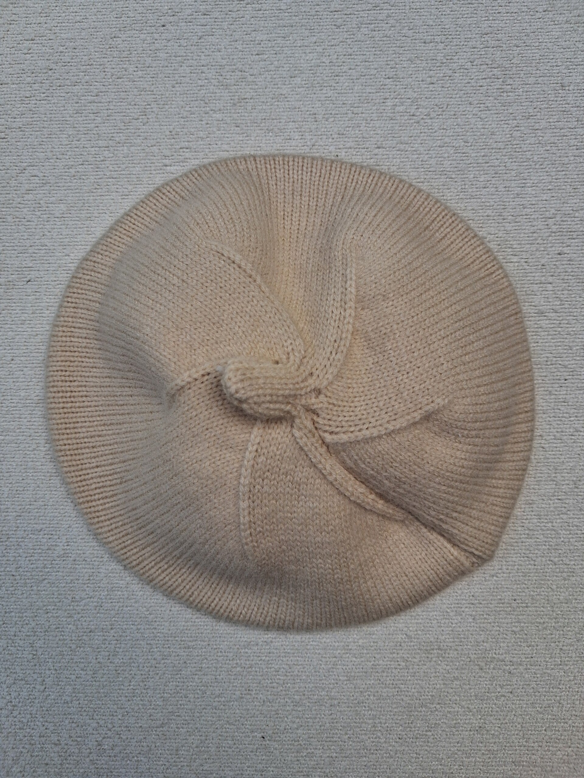 Baret licht beige