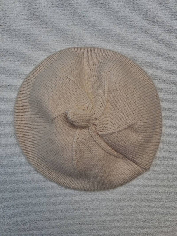 Baret licht beige