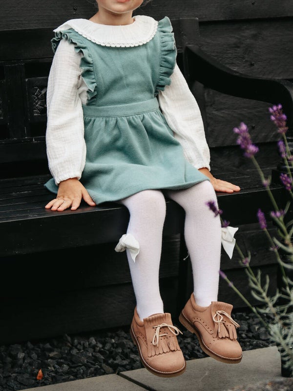 Meisjes blouse met ruches