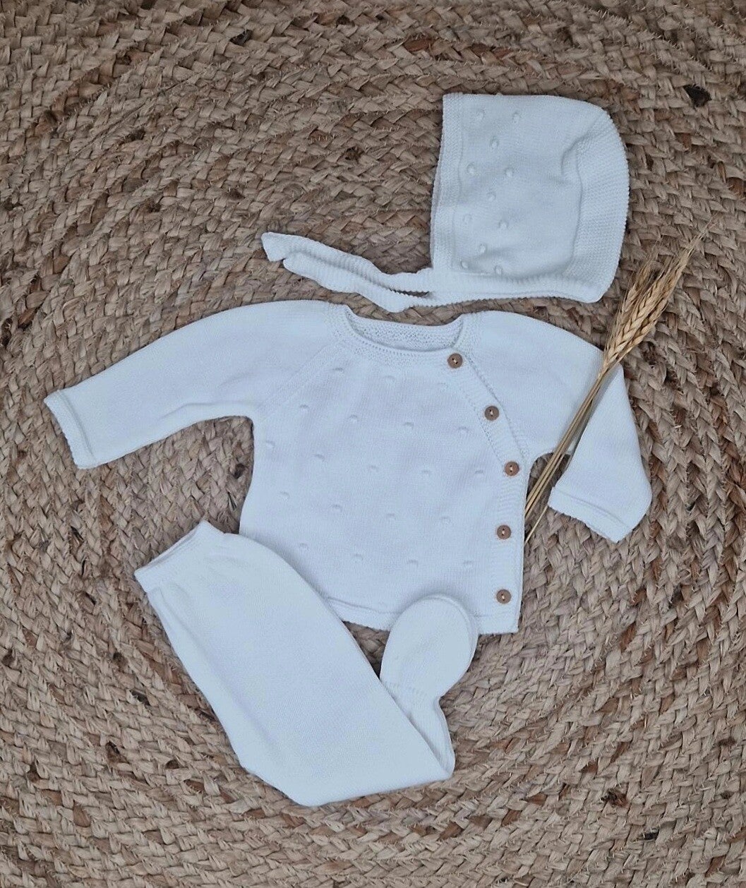 Geboorteset newborn wit