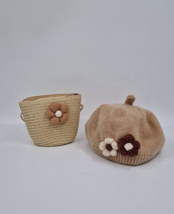 Barret met bloemetjes