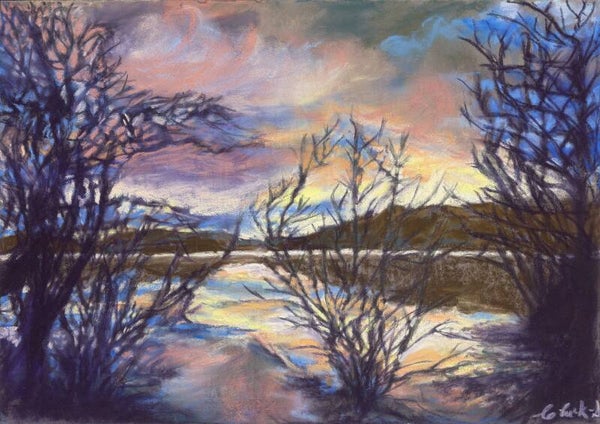 The Violet Hour (Pastel)