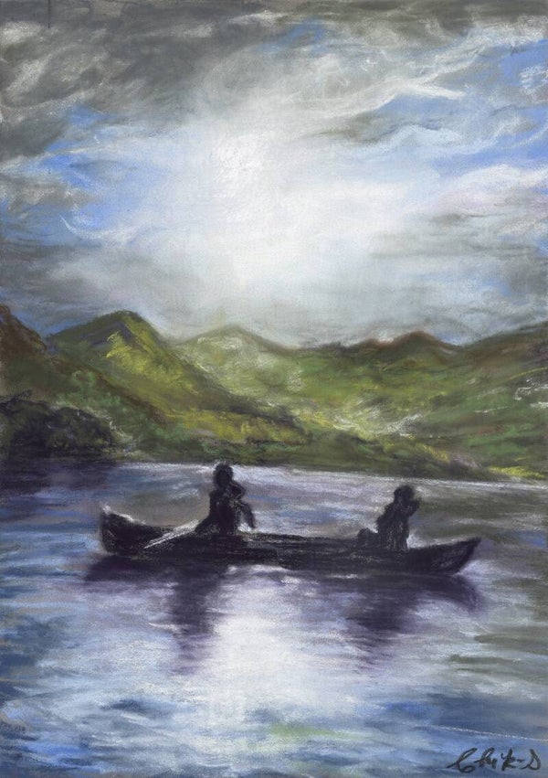 Where the light leads (Pastel)